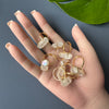 Small lemurian aura point ring