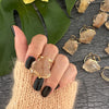 Freeform faceted rutilated quartz ring