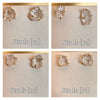 Mini crystal studs