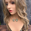 Pyrite oval choker
