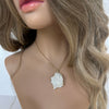 Crystal cluster pendant
