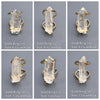 Lemurian crystal point ring