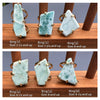 Freeform larimar slice ring