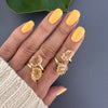 Duo citrine ring