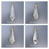Crystal wand pendant