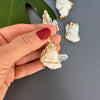 Crystal cluster pendant