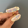 Small lemurian aura point ring