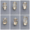 Lemurian crystal point ring