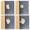 Crystal cluster pendant