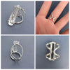 Lemurian crystal point ring