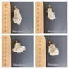 Crystal cluster pendant
