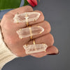 Small lemurian point ring