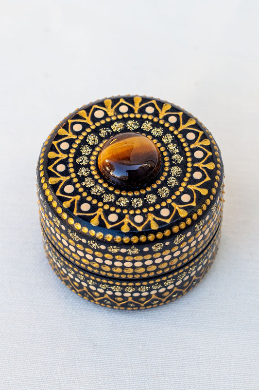 Solar Plexus Chakra Keepsake Box