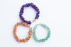 peach moonstone onion drops bracelet