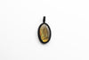 Multi Fire Labradorite Macrame Pendant