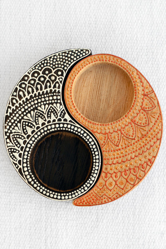 Maya Mystique tea light candle holder
