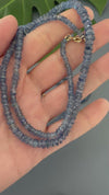 Blue Kyanite Beaded Necklace