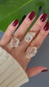 Small crystal ring