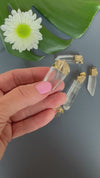 Medium lemurian point pendant