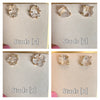 Mini crystal studs