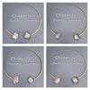 Rose & crystal quartz freeform choker