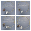 Smoky & crystal clusters choker
