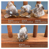 Smoky quartz cluster ring