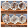 Crystal hexagon ring
