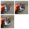 Sodalite pear cuff bracelet