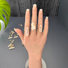 Small lemurian aura point ring
