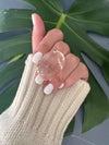 Crystal oval ring