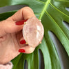 Rose quartz marquise ring