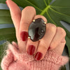 Smoky quartz marquise ring