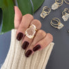 Small crystal ring