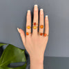Small carnelian ring