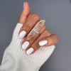 Long lemurian point ring
