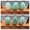Amazonite oval cabochon ring