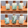 Larimar rectangle cabochon ring