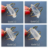 Lemurian point cuff bracelet