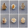 Fancy garden quartz ringa