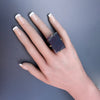 Fluorite Baguette Ring