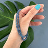 Blue Kyanite Beaded Necklace