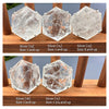 Crystal hexagon ring