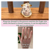 Freeform faceted rose quartz ring