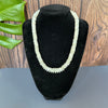 Moonstone German cut beaded necklace
