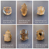 Fancy garden quartz ringa