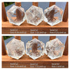 Crystal hexagon ring
