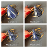 Sodalite pear cuff bracelet