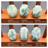 Larimar oval cabochon ring