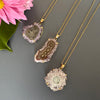 Medium amethyst stalactite pendant